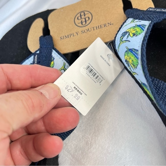 Simply Southern Harbor Flip Flops Marlin - Picture 3 of 5